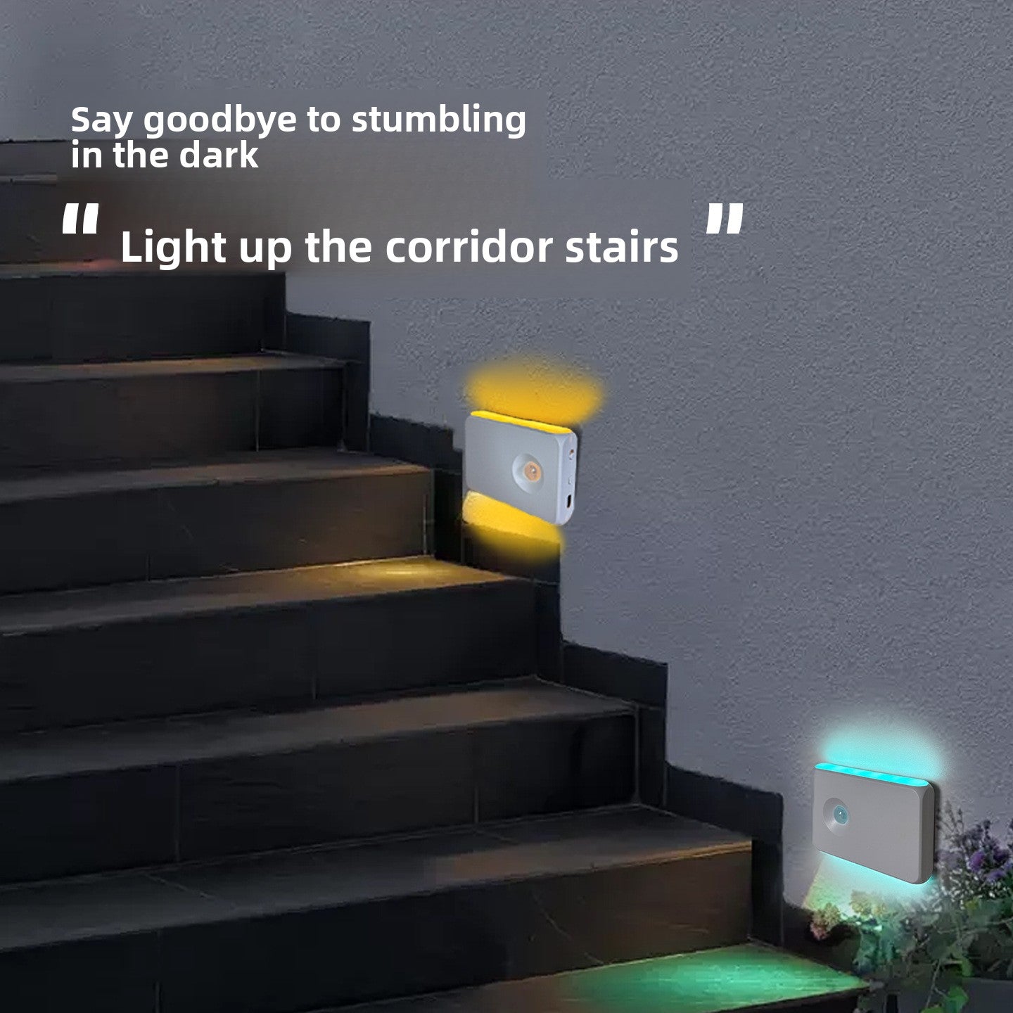 Wireless Magnetic Sensor Night Light with Type-C Charging