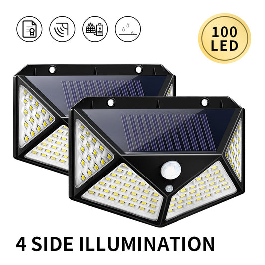 Solar Motion Sensor Outdoor Wall Light