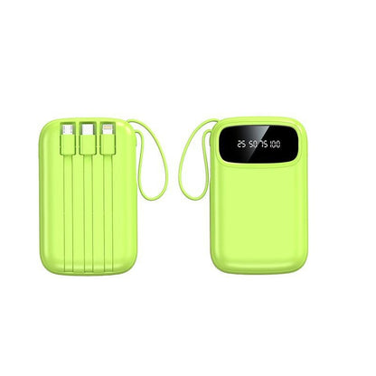20000mAh Portable Power Bank with Built-in Cable