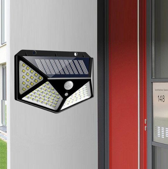 Solar Motion Sensor Outdoor Wall Light