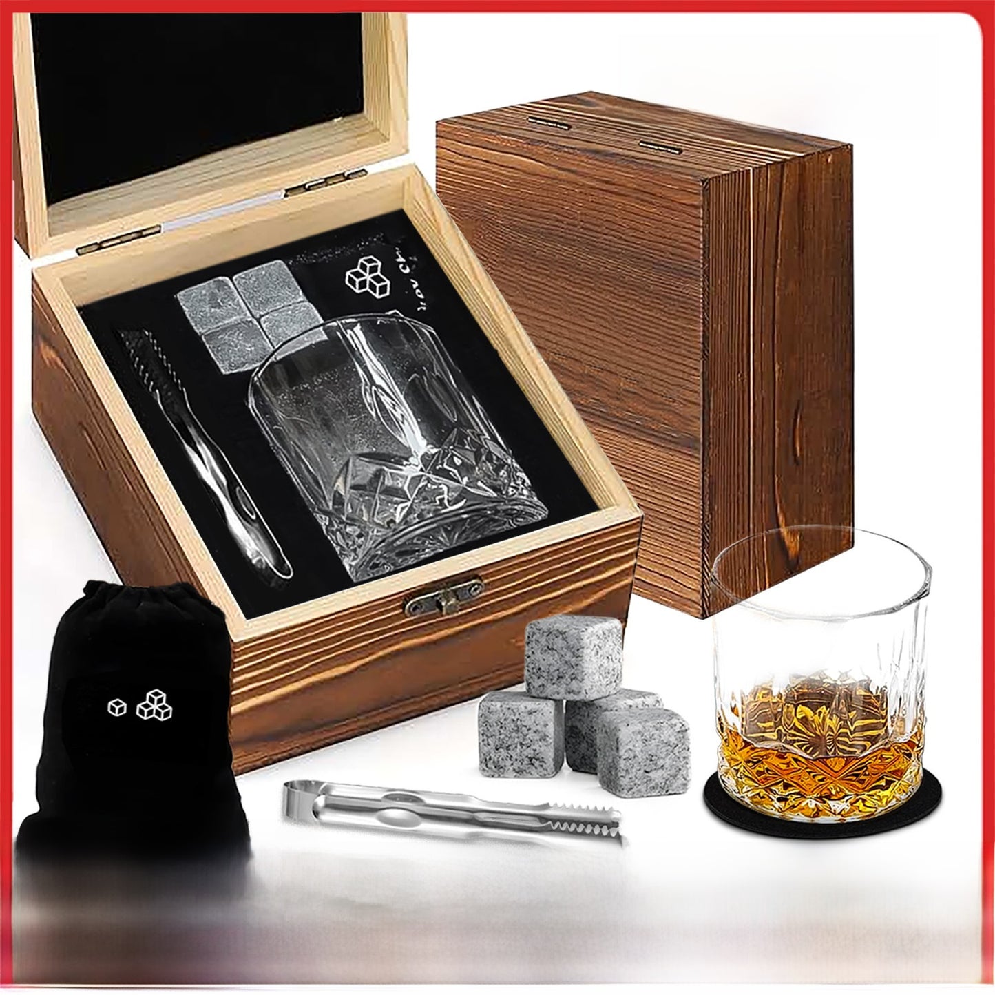 Whiskey glass set